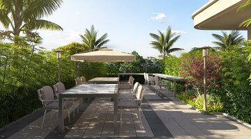 Balcony in 4 BHK Apartment at Mantra Sky Homes, Magarpatta City – for Sale