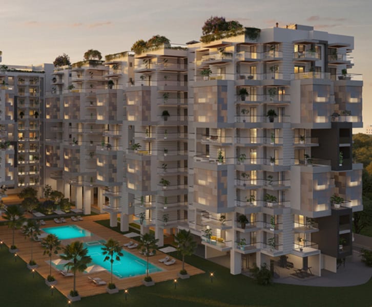 3 BHK + Servant Room 2198 Sq.Ft. Apartment in Tarc Tripundra