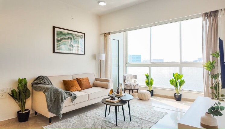 Living Room, godrej-the-trees 2 Bedroom 939 Sq.Ft. Apartment In Vikhroli East Mumbai 7842787
