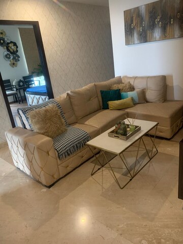 Living Room in 3 BHK Apartment at Mahindra Luminare, Sector 59 – for Sale