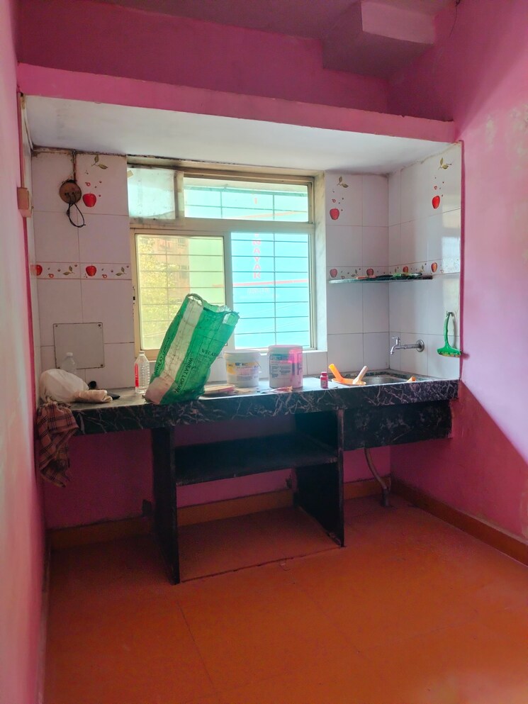 Kitchen, poonam-darshan-virar 1 RK 400 Sq.Ft. Apartment In Virar Palghar 7843269