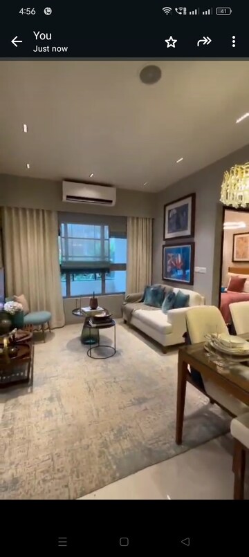 Living Room in 2 BHK Apartment at Piramal Vaikunth, Balkum Pada – for Sale