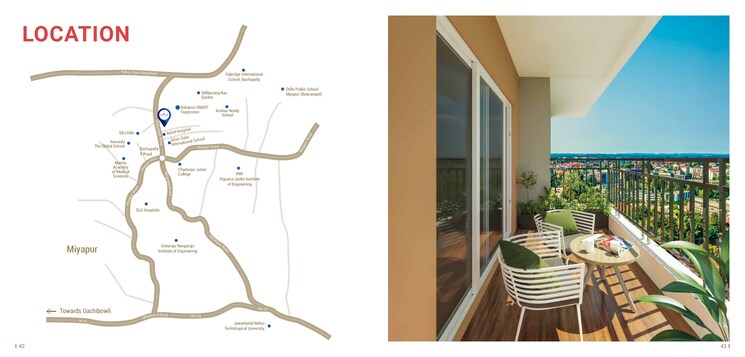 undefined, ark-samyak 3 Bedroom 1550 Sq.Ft. Apartment In Bachupally Hyderabad 7843529