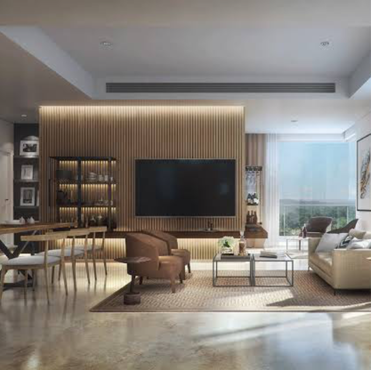 Living Room, conscient-hines-elevate 3 Bedroom 2595 Sq.Ft. Apartment In Sector 59 Gurgaon 7843579