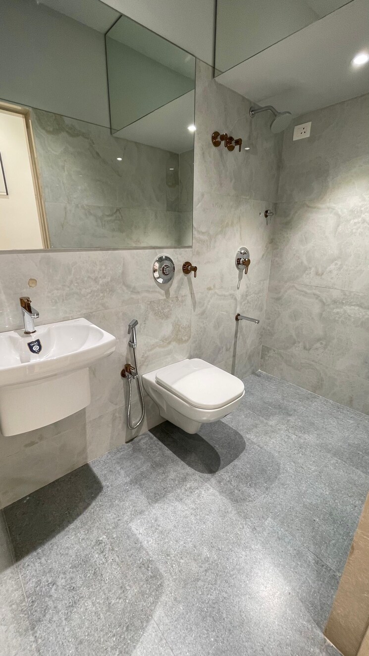 Bathroom, chheda-avighna 1 Bedroom 447 Sq.Ft. Apartment In Mira Road East Thane 7843617