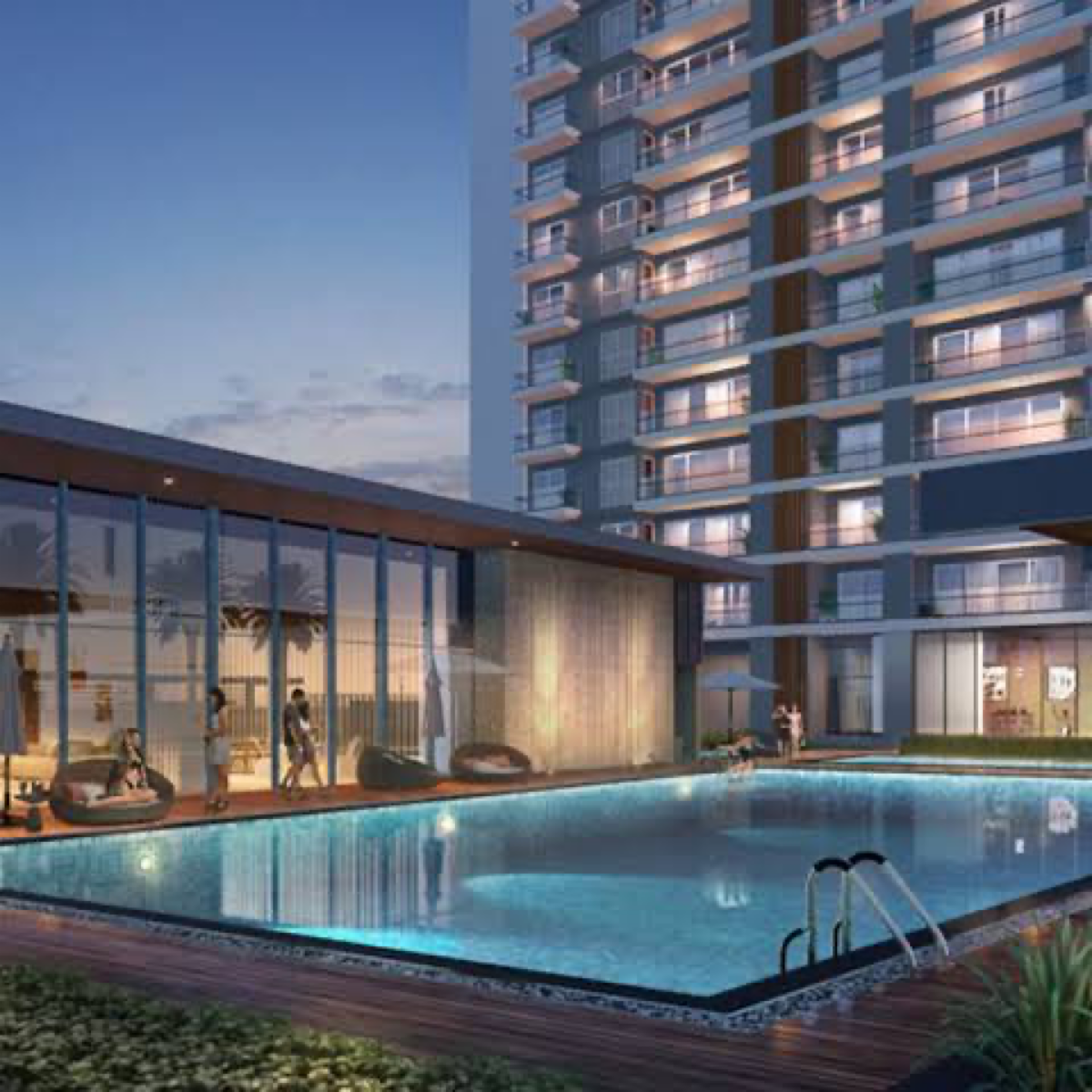 3 BHK + Servant Room 1265 Sq.Ft. Apartment in Emaar Urban Oasis