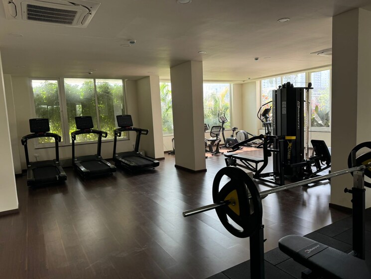 Gym, niharika-skyline 3 Bedroom 2105 Sq.Ft. Apartment In Khajaguda Hyderabad 7844119