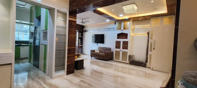 Living Room, thane west 3 Bedroom 1160 Sq.Ft. Apartment In Thane West Thane 7844281