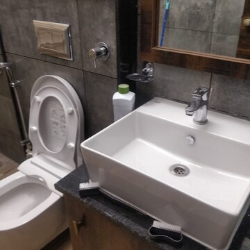 Bathroom in 3.5 BHK Penthouse at Hathibarkala Salwala – for Sale