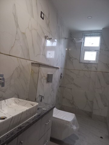 Bathroom in 2 BHK Builder Floor at Malviya Nagar – for Rent