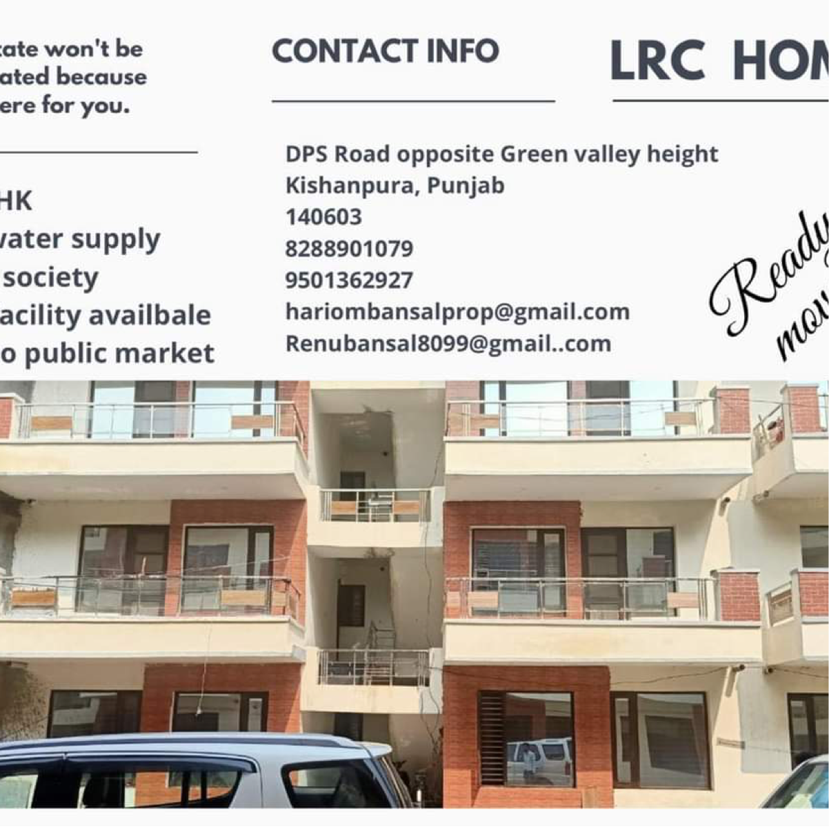 3.5 BHK Builder Floor For Sale in Lrc Home 