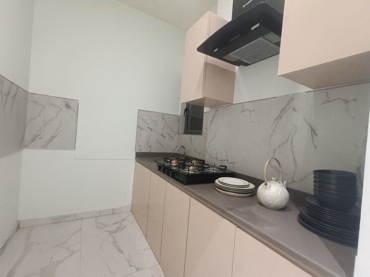 Kitchen, uk-luxecity 1 Bedroom 330 Sq.Ft. Apartment In Kandivali East Mumbai 7844965