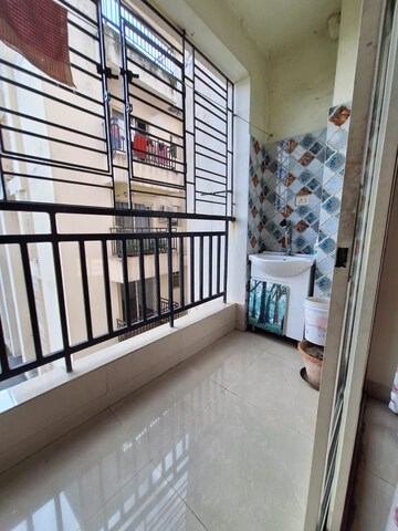 Balcony in 3 BHK Apartment at Magnolia Prestige, Bishnupur – for Sale
