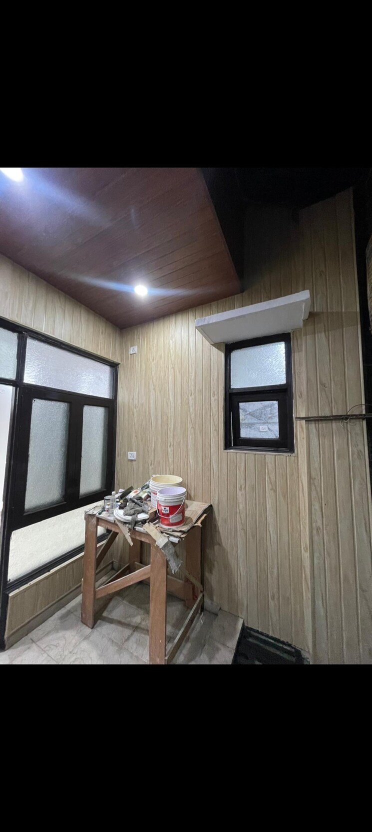 Kitchen, kanha-apartments-indirapuram 3 Bedroom 1650 Sq.Ft. Builder Floor In Shakti Khand 2 Ghaziabad 7845390