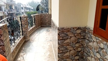 Balcony in 2 BHK Builder Floor at Vaishali Sector 5 – for Rent