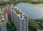 3 BHK + Study Room 1125 Sq.Ft. Apartment in Merlin Serenia