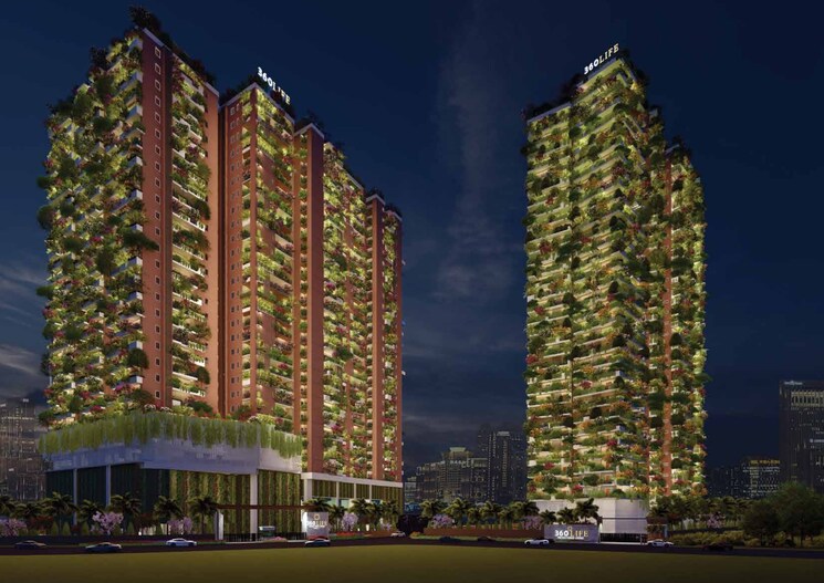 Exterior View, namitha-360-life 3 Bedroom 2427 Sq.Ft. Apartment In Kothaguda Hyderabad 7845646