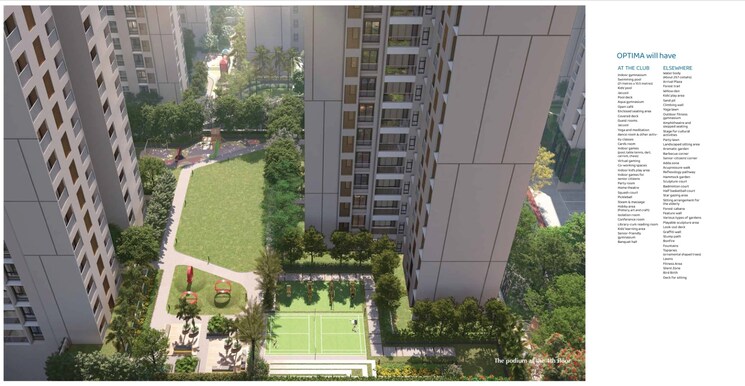 Balcony, srijan-optima 3 Bedroom 1430 Sq.Ft. Apartment In Rajarhat New Town Kolkata 7845657