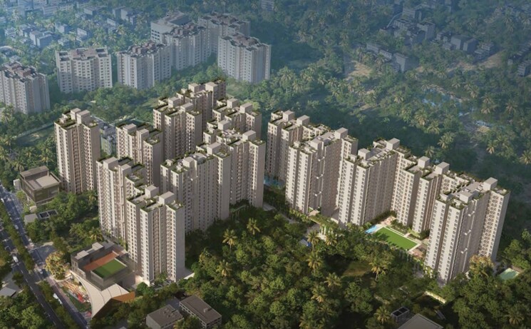 Exterior View, srijan-optima 3 Bedroom 1430 Sq.Ft. Apartment In Rajarhat New Town Kolkata 7845657