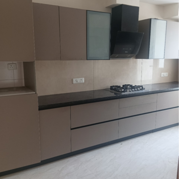 Kitchen in 3 BHK Builder Floor at Ansal Esencia - Amara Villas, Sector 67 – for Rent