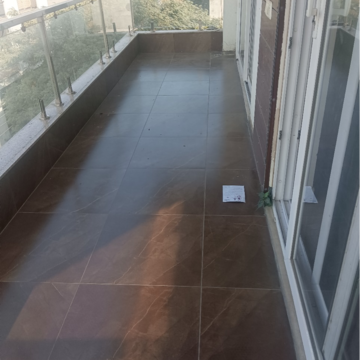 Balcony in 3 BHK Builder Floor at Ansal Esencia - Amara Villas, Sector 67 – for Rent