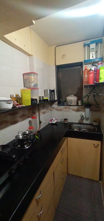 Kitchen in 1 BHK Apartment at Luv Kush Tower, Chembur – for Sale