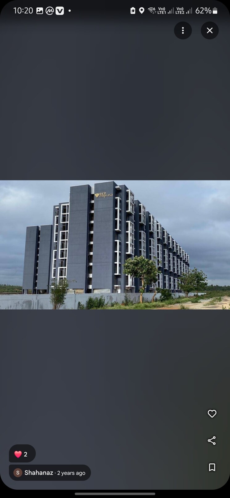 Exterior View, emprasa 2 Bedroom 741 Sq.Ft. Apartment In Hoskote Bangalore 7845839