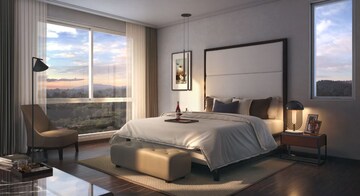 Bedroom in 4 BHK Apartment at Mahindra Luminare, Sector 59 – for Sale
