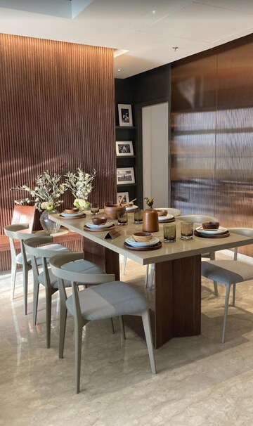 Kitchen in 4 BHK Apartment at Mahindra Luminare, Sector 59 – for Sale