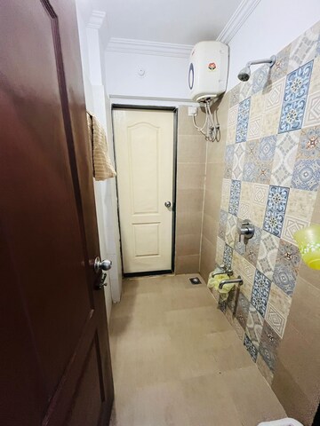 Bathroom in 1 BHK Apartment at Cosmos Orchid, Ghodbunder Road – for Sale