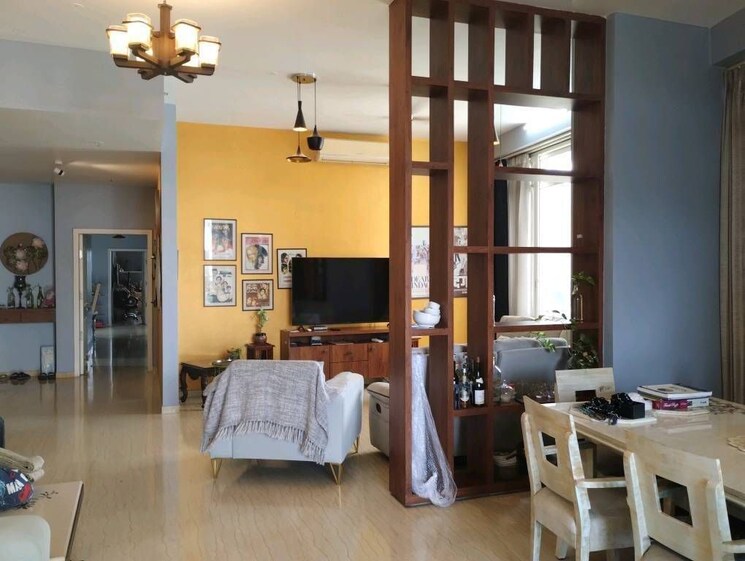 Living Room, conscient-hines-elevate 3 Bedroom 2595 Sq.Ft. Apartment In Sector 59 Gurgaon 7846184