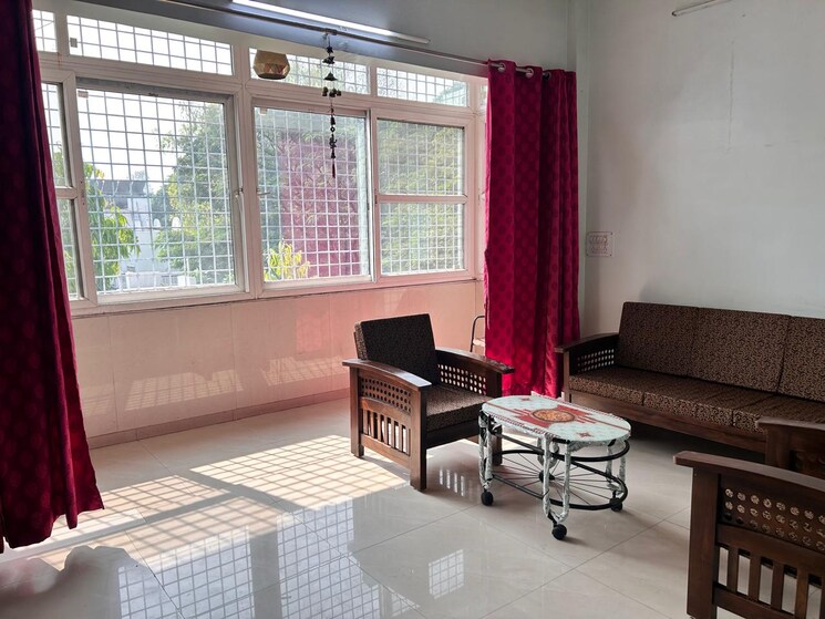 Living Room, the-hub-koregaon 2 Bedroom 1200 Sq.Ft. Apartment In Koregaon Park Pune 7846161