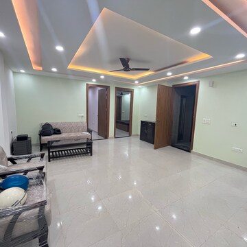 Living Room in 3 BHK Builder Floor at Ansal Sushant Lok I, Sector 43 – for Rent
