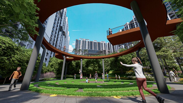 Exterior View, kohinoor-central-park 2 Bedroom 803 Sq.Ft. Apartment In Hinjewadi Pune 7846336