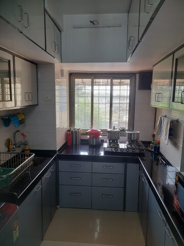 Kitchen in 1 BHK Apartment at Mulund East – for Sale