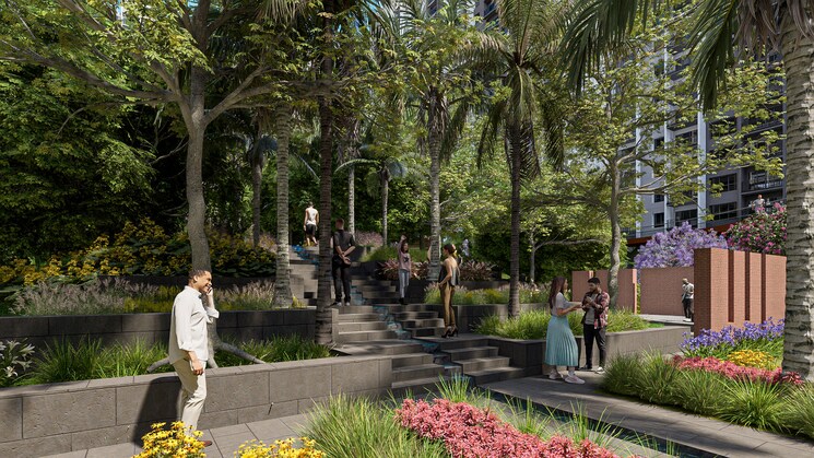 Garden, kohinoor-central-park 2 Bedroom 803 Sq.Ft. Apartment In Hinjewadi Pune 7846336