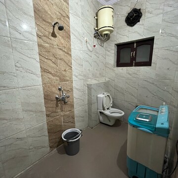 Bathroom in 2 BHK Builder Floor at Ansal Sushant Lok I, Sector 43 – for Rent