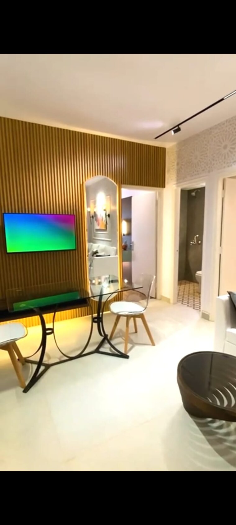 Living Room, rockfort-shriram-north-view-apartments 2 Bedroom 930 Sq.Ft. Apartment In Raj Nagar Extension Ghaziabad 7846695