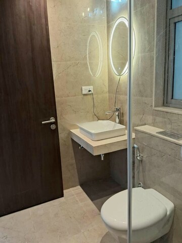 Bathroom in 3 BHK Apartment at Oberoi Eternia, Mulund West – for Sale