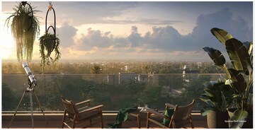 Master Bedroom in 3 BHK Apartment at Srijan Optima, Rajarhat New Town – for Sale
