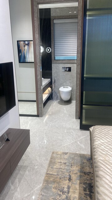 Bathroom in 1 BHK Apartment at Sunteck One World, Naigaon East – for Sale