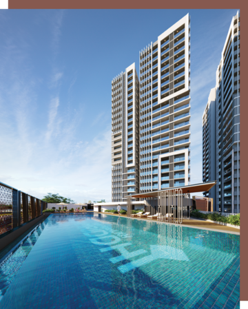 4 BHK Apartment – Exterior View View at Jain Pramukh Samriddhi Towers, Sathamrai Village - for Sale