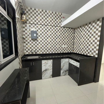 Kitchen in 1 BHK Apartment at Goregaon West – for Sale