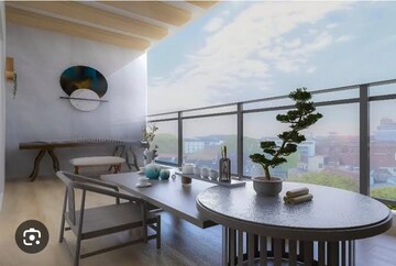 Balcony in 3 BHK Builder Floor at 3C Lotus 300, Sector 107 – for Sale