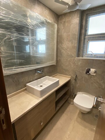 Bathroom in 4 BHK Builder Floor at Safdarjang Enclave – for Rent