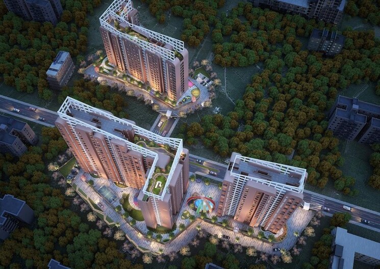 Exterior View, kharghar 2 Bedroom 632 Sq.Ft. Apartment In Kharghar Navi Mumbai 7848423