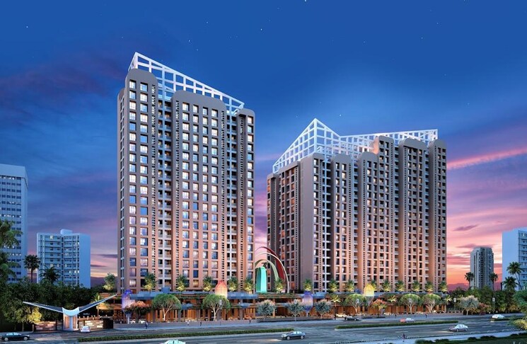 Exterior View, kharghar 2 Bedroom 632 Sq.Ft. Apartment In Kharghar Navi Mumbai 7848423