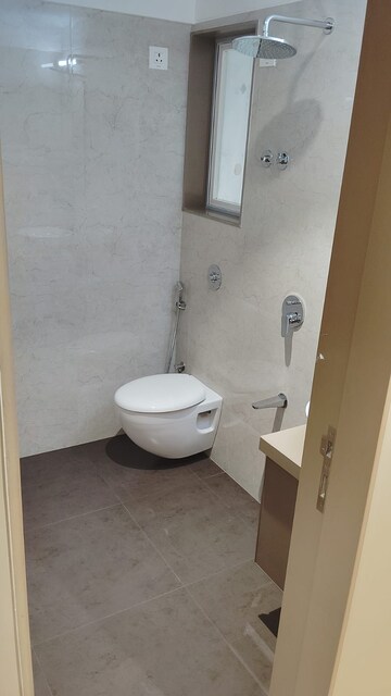 Bathroom in 1 BHK Apartment at Aristone The Hyde Park, Mira Road – for Sale
