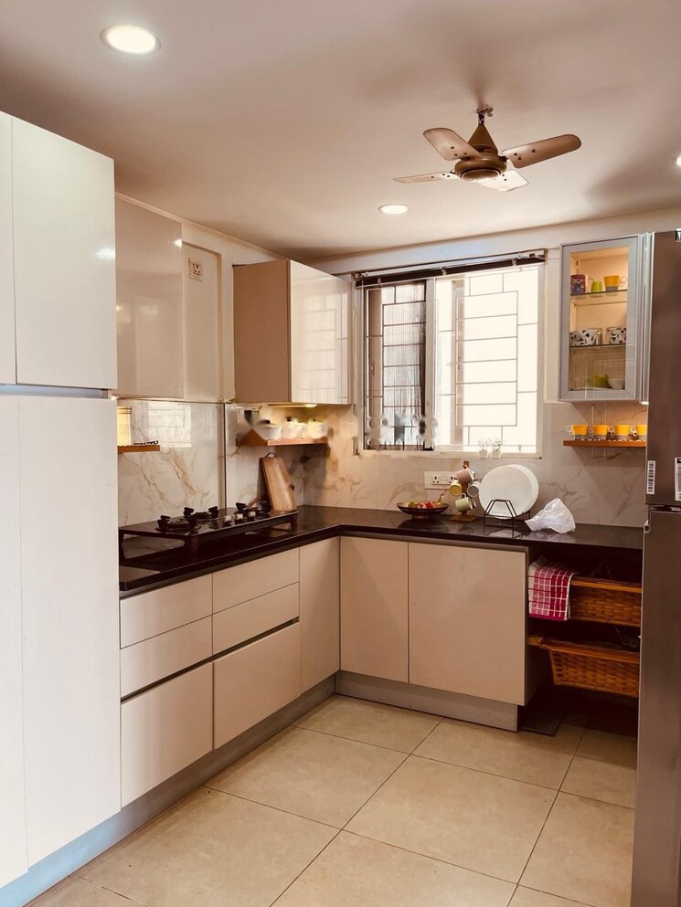 Kitchen, bonsai-arbour 3 Bedroom 1700 Sq.Ft. Apartment In Tellapur Hyderabad 7848494