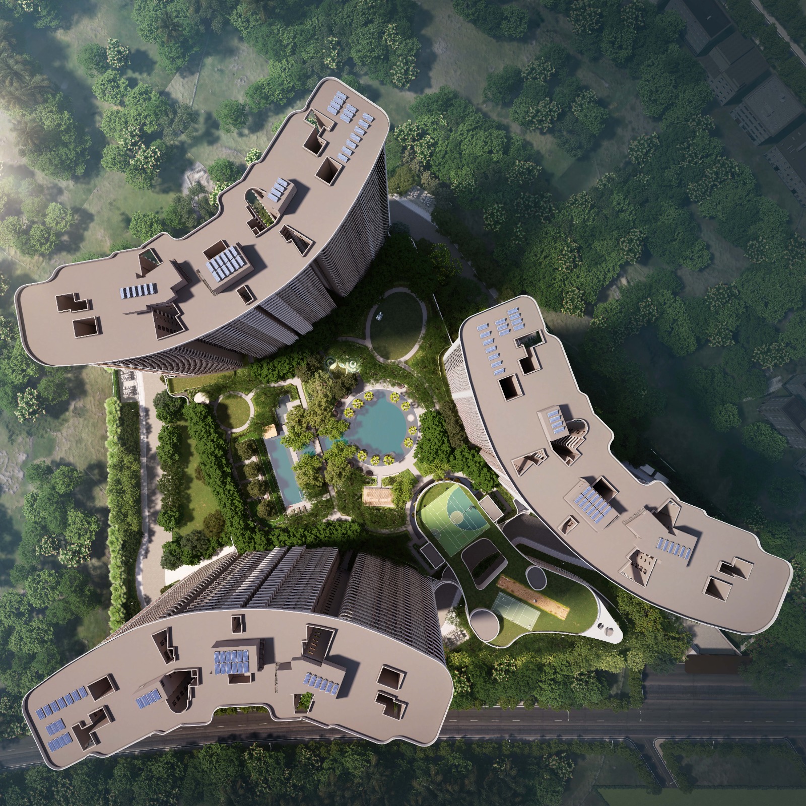 3 BHK Apartment For Sale in Siddha Serena